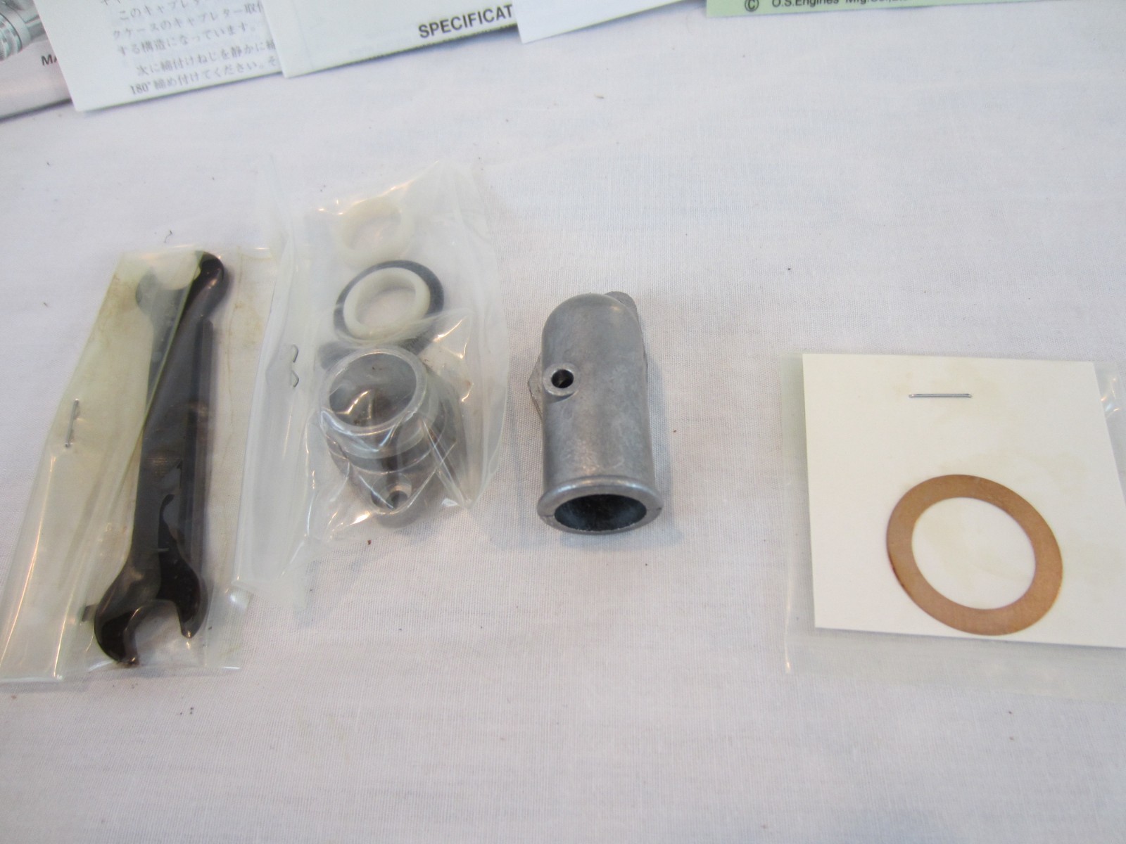 O.S. Max RX-R .21 RC Car Engine, USED