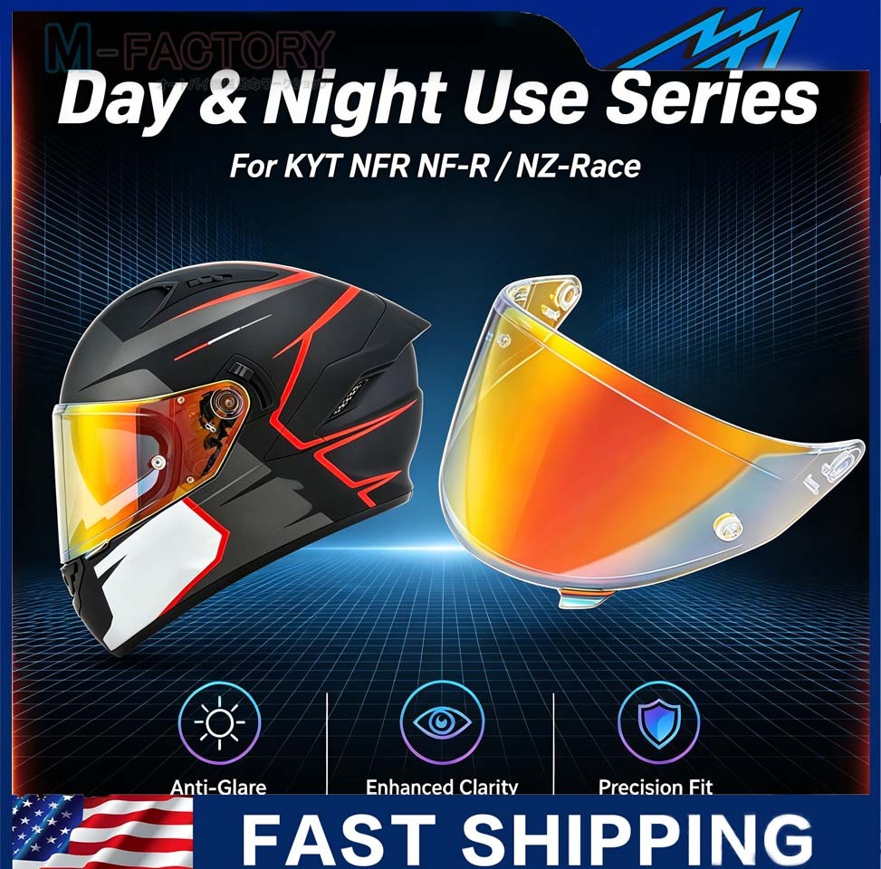 Motorcycle Helmet Replacement Visor Shield Len For KYT NFR NF-R / NZ-Race Nnw