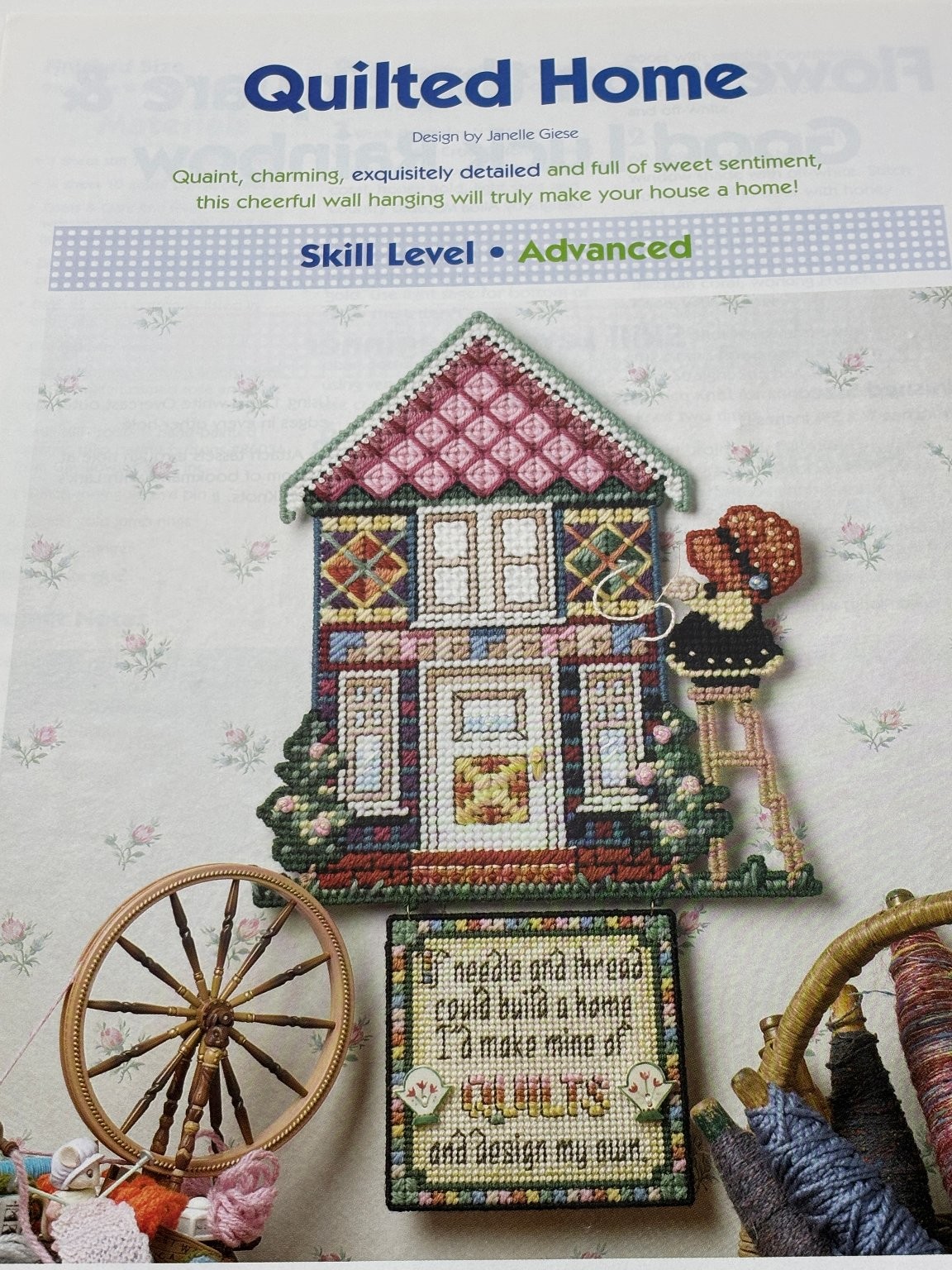Quilted Home Plastic Canvas Pattern Book Pages