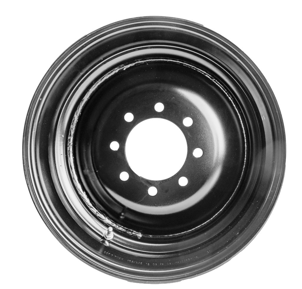 Road Ready Black Steel Trailer Wheel 17.5x6.75, 8-165.1, Load 6005lb