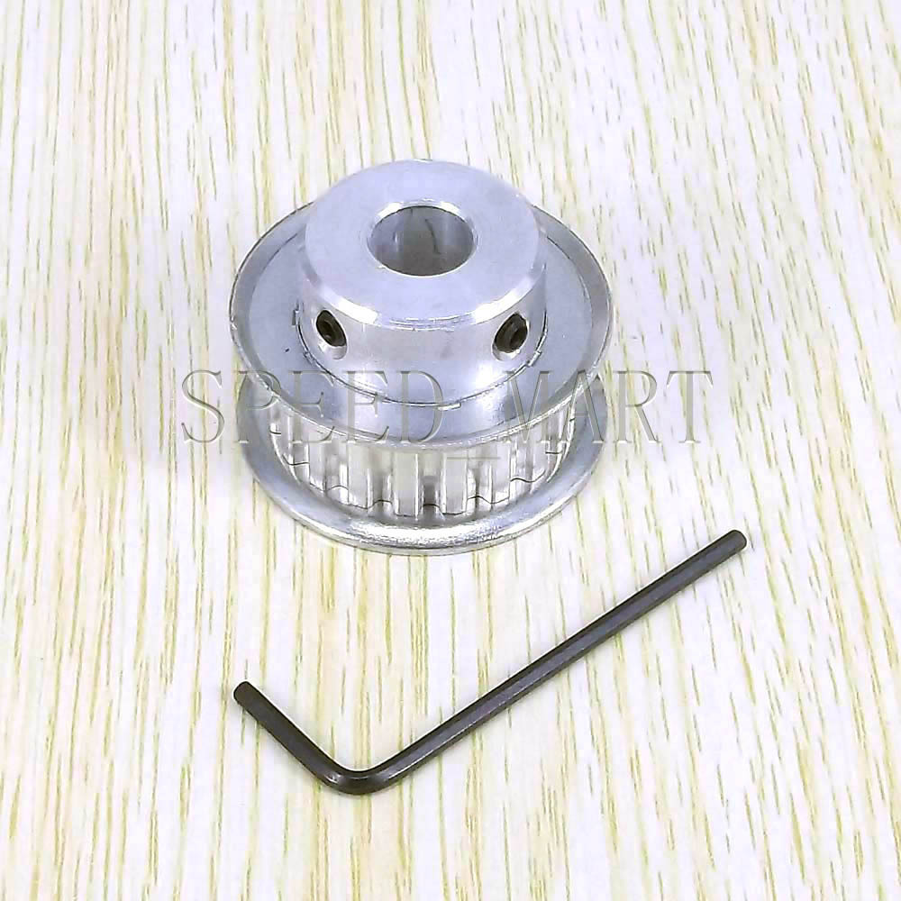 XL Type XL16T Aluminum Timing Belt Pulley 16 Teeth 6mm Bore for Stepper Motor