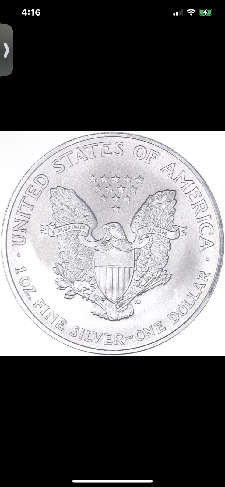 2005 American Silver Eagle 1Oz Gem Brilliant Uncirculated From US Mint Tube Pull