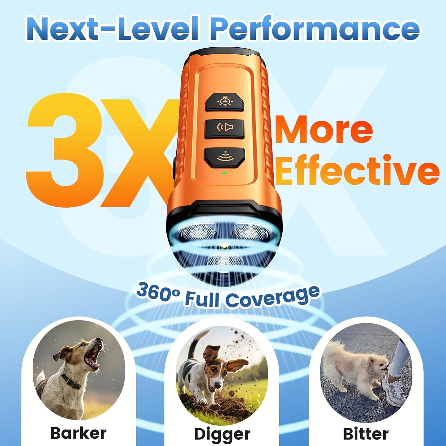 Compact Dog Training Tool - Flashlight Included