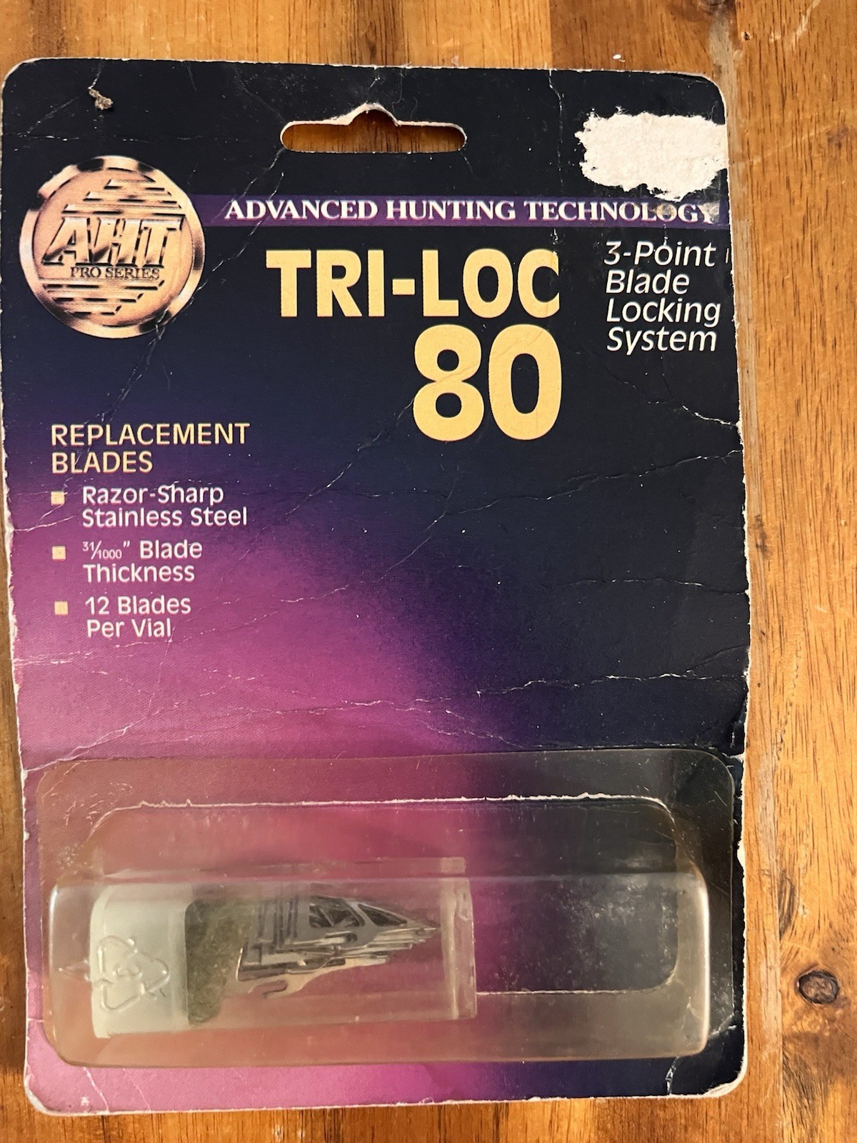 TRI-LOC 80 REPLACEMENT BLADES FOR TRI-LOC ARROW BROADHEADS 12 BLADES