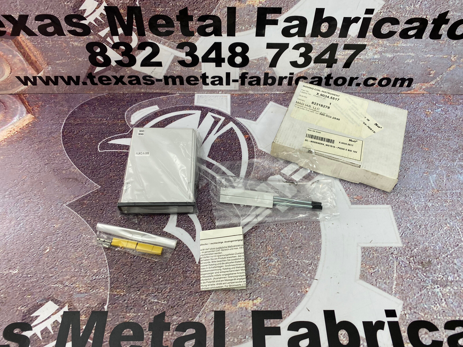 MAG IAS Moving-Coil Instrument X.9034.5517 0 BIS 10V