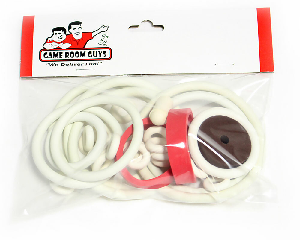 Williams Strato Flite Pinball Machine Replacement Repair Rubber Ring Kit White