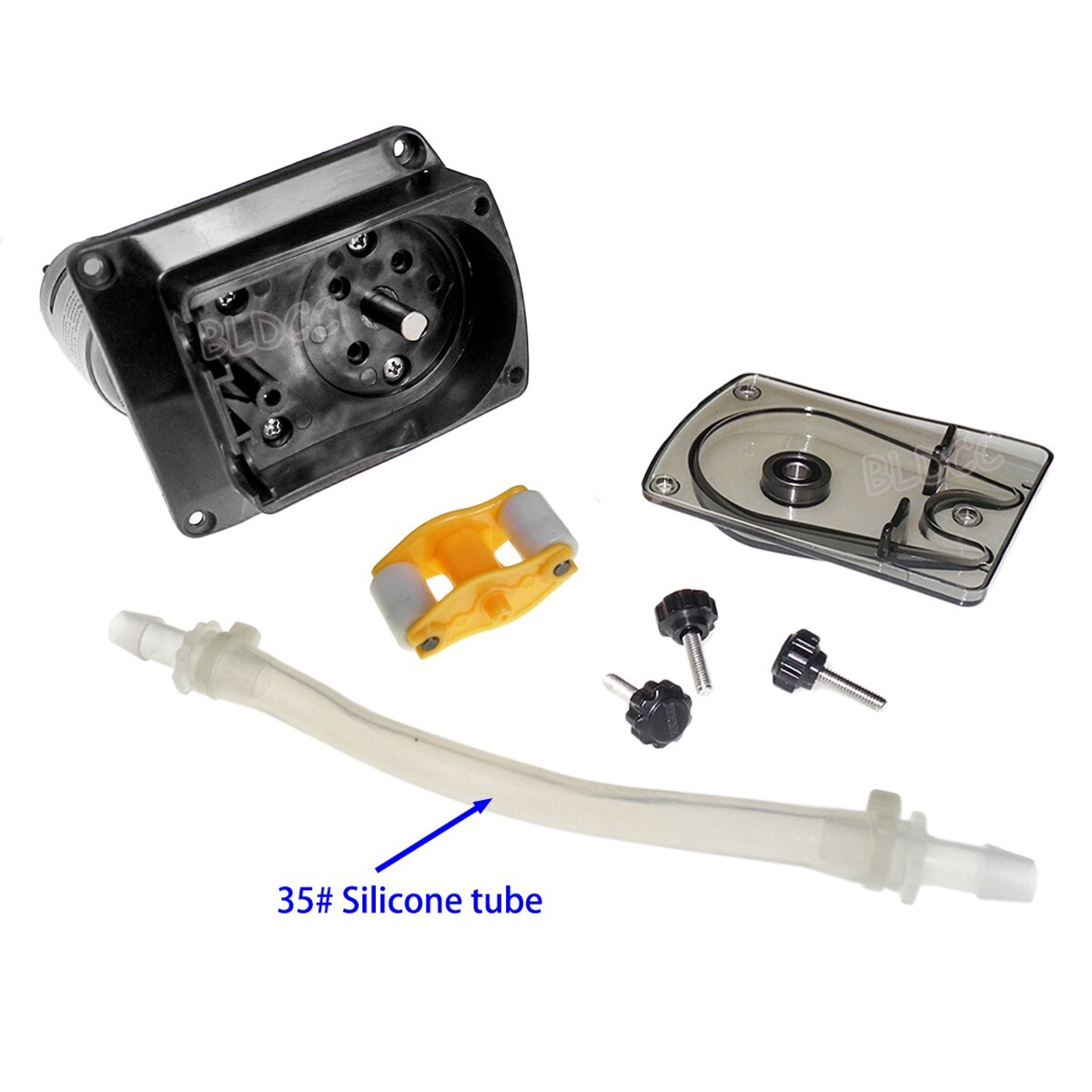 DC 9V-40V Vacuum Pump Self-Priming Peristaltic Pump Large Flow Dosing Water Pump