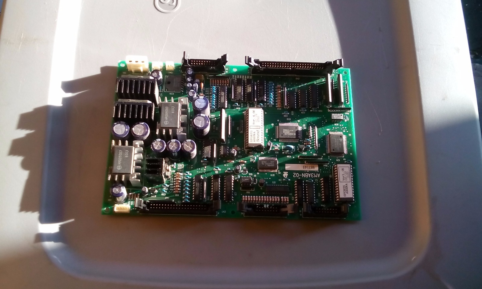 sports arena arcade main pcb working