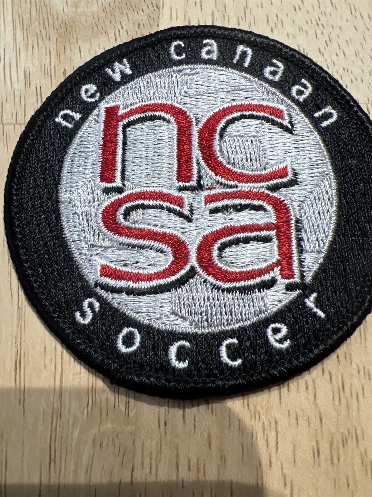 Vintage New Canaan NCSA Soccer Patch CT