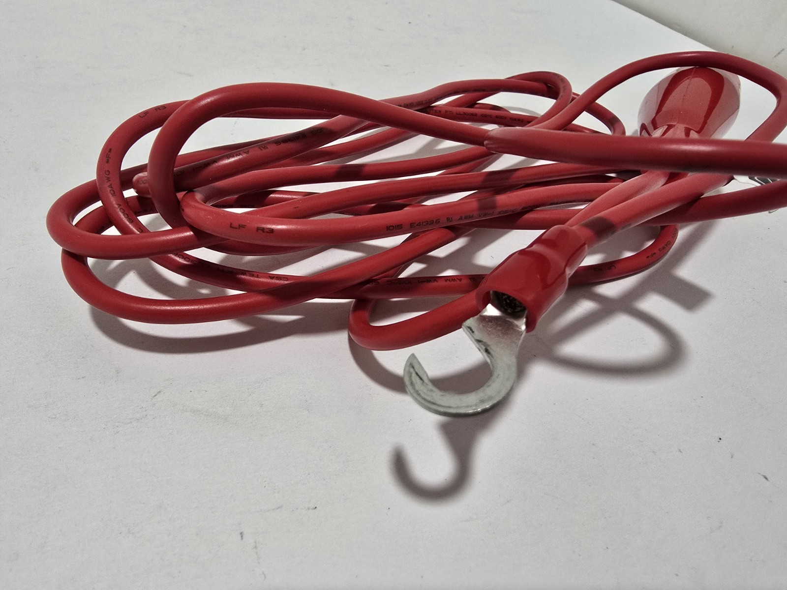 ASSOCIATED RESEARCH CBLHC40-10TLR High Current Lead W/ Hook Lug 40 Amp 10ft