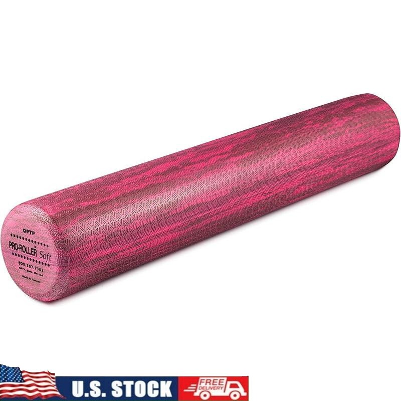 Soft Foam Roller Muscle Recovery Physical Therapy Yoga Pilates Exercises New