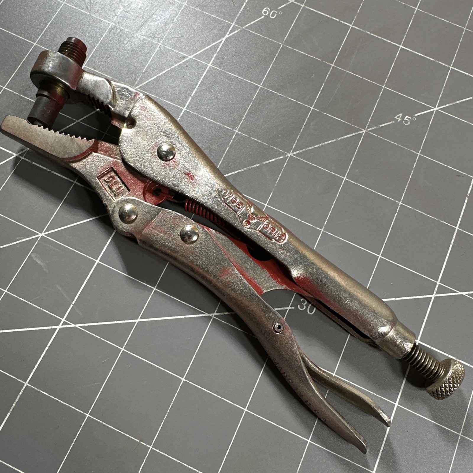 Rare Petersen Dewitt Vise Grip Insta-Tap Special Refrigerant Tool 9LN USA