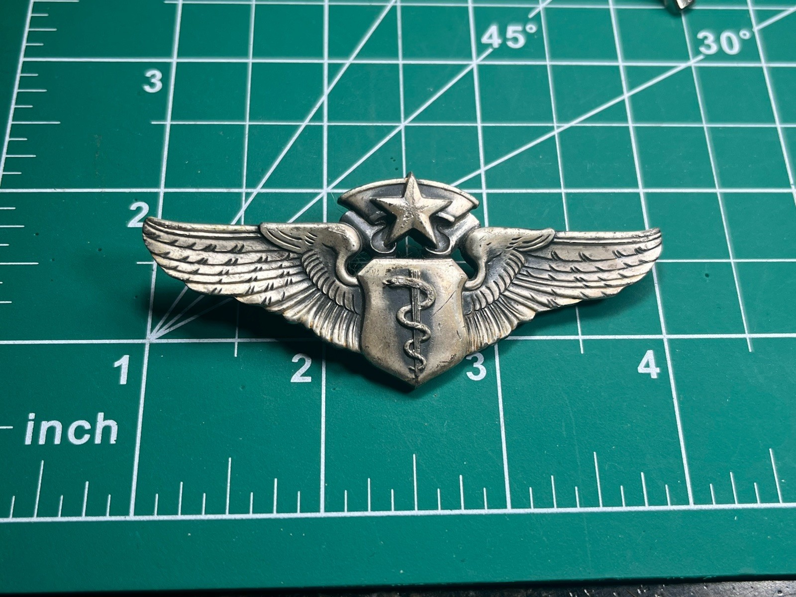 US Air Force Chief Flight Nurse Pilot Wings Full Size