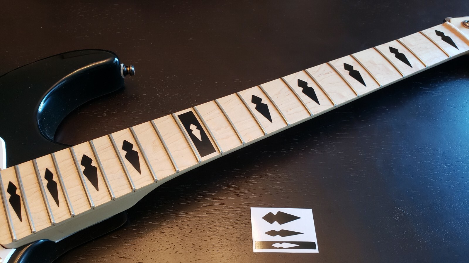 Spikes Design Fretboard Marker Vinyl Decals Inlays for Any Guitar 30 Colors!!