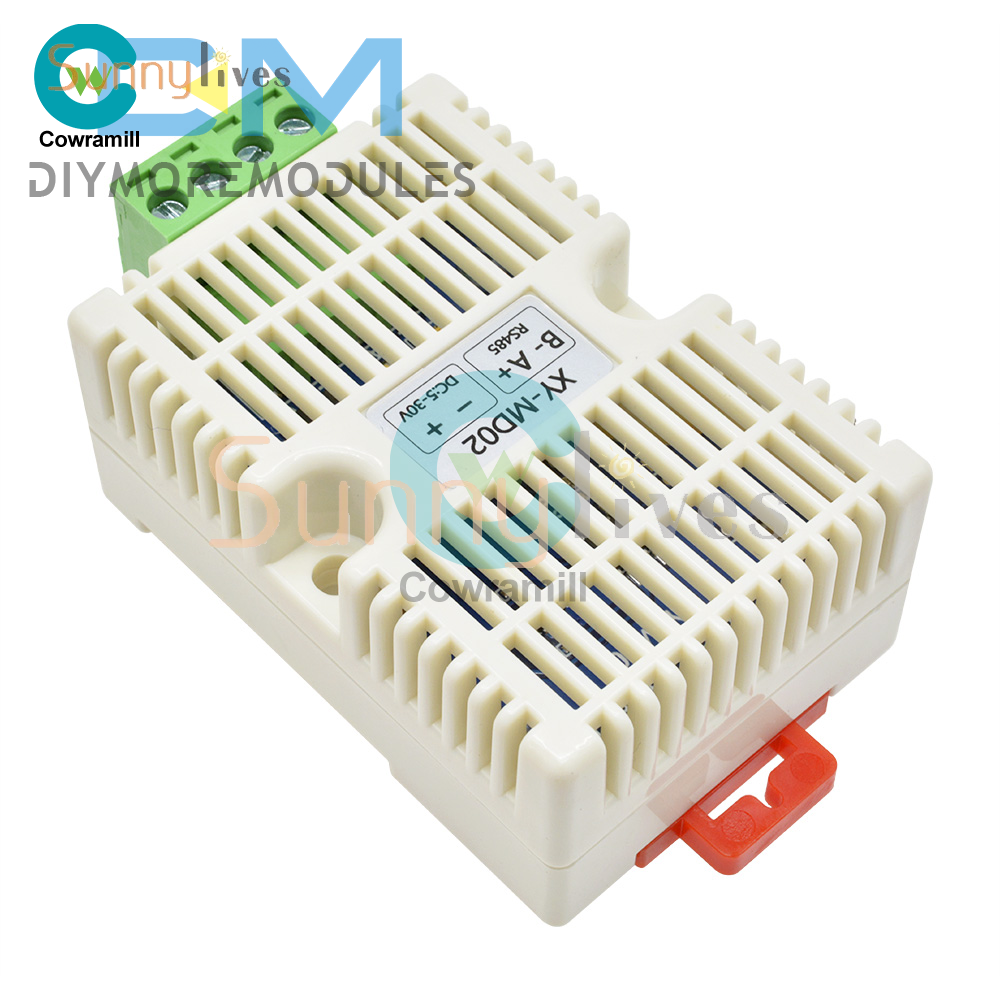 Temperature Humidity Transmitter Modbus SHT20 Sensor DC 5-30V RS485 Interface US