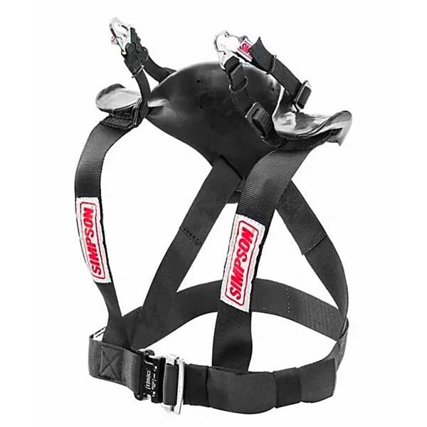 Simpson Hybrid Racing Sport With Quick Release D-Ring Anchors Tether