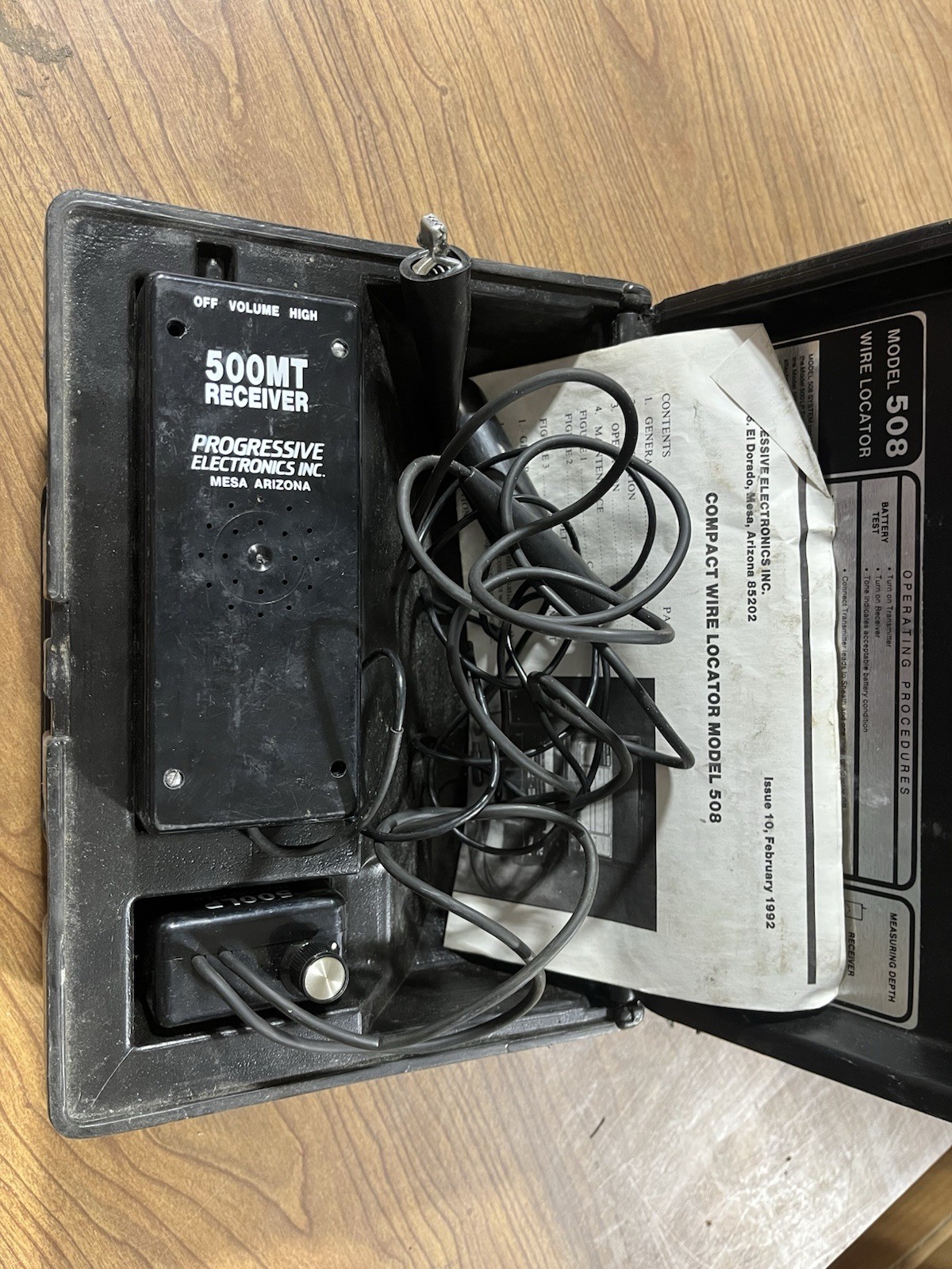 Progressive Electronics COMPACT WIRE LOCATOR MODEL 508
