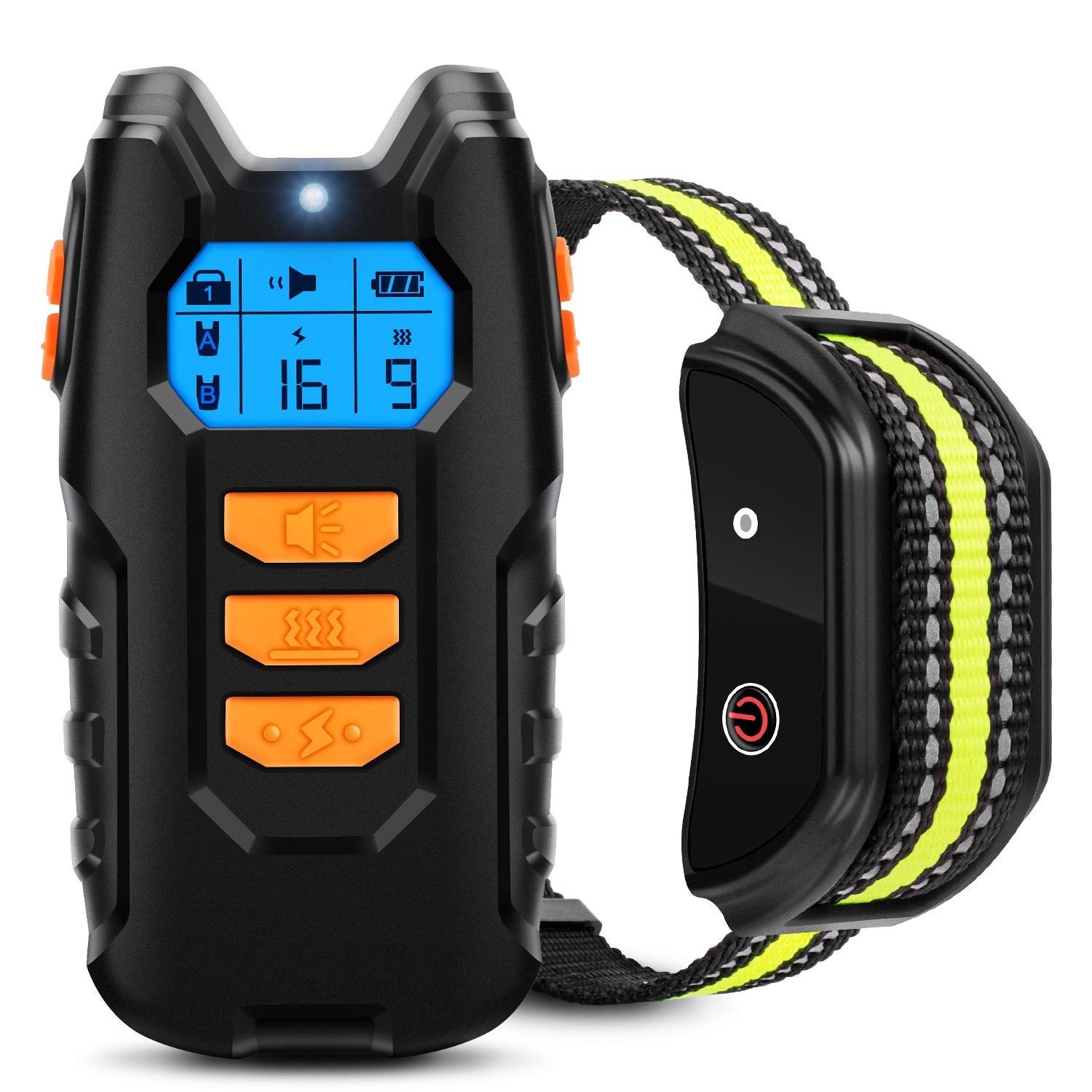 Flittor Dog Training Collar, Shock Collar for Dogs with Remote, Rechargeable ...
