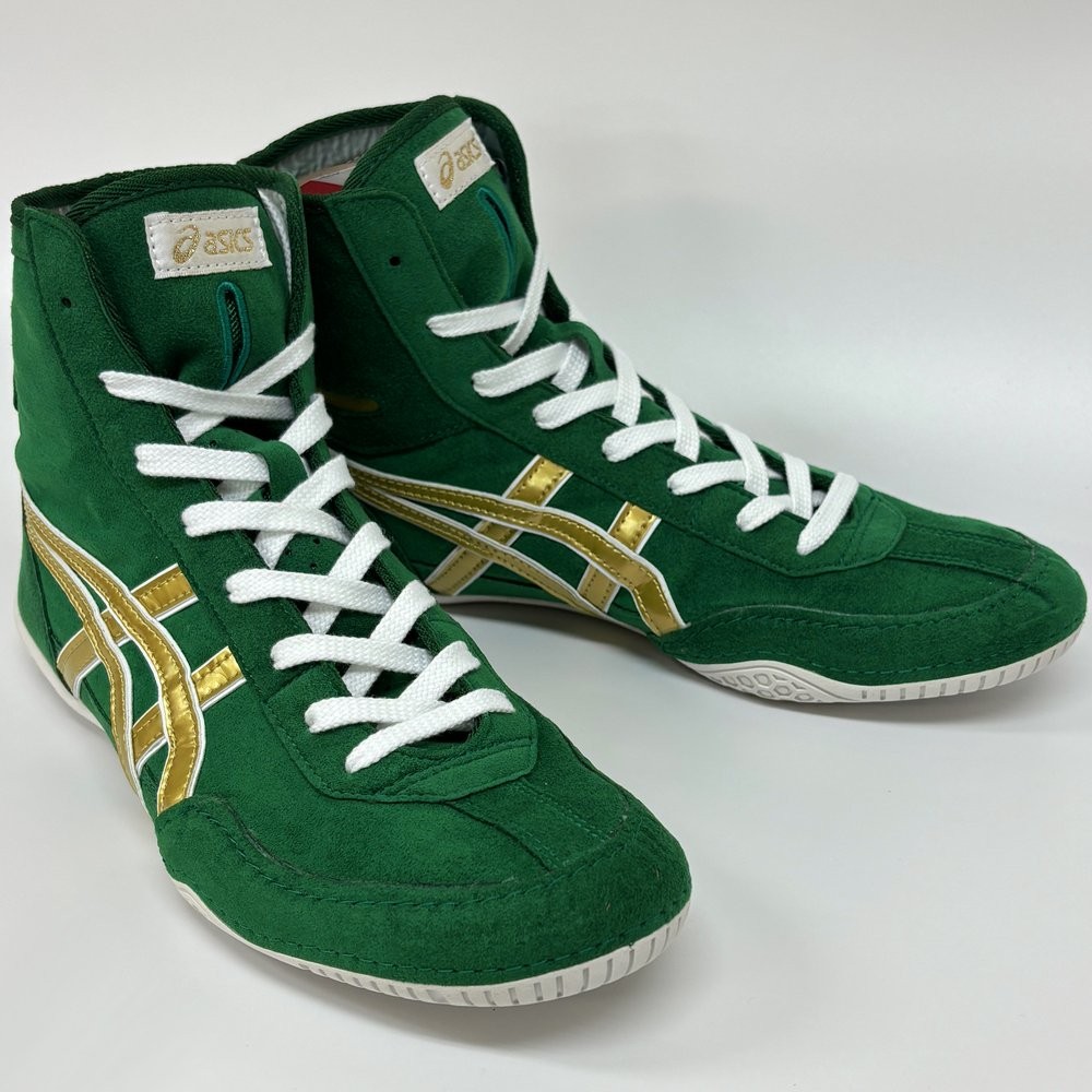 ASICS Wrestling Shoes 1083A001 A537 Green / Gold new EX-EO TWR900 Prime Attack