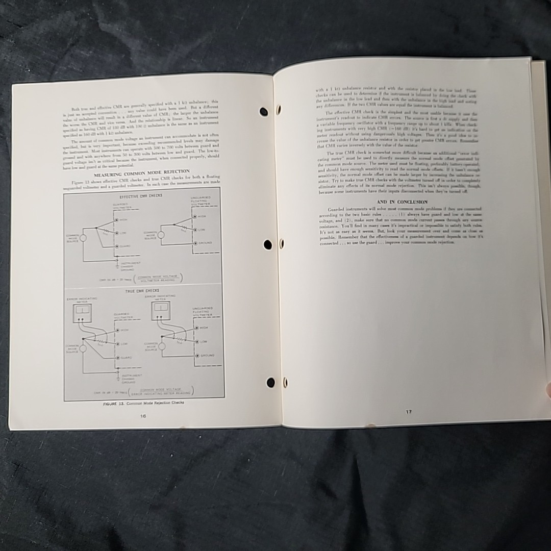 Hewlett-Packard HP Application Note 123 Floating Measurements & Guarding 1970