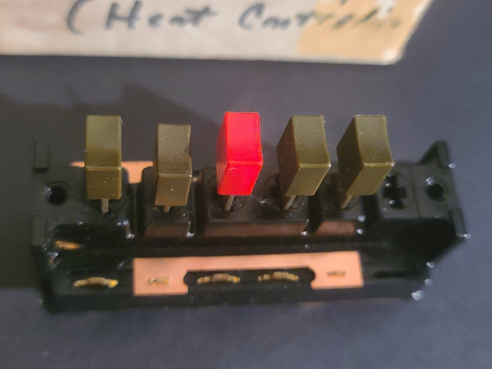 Vintage NEW IN BOX Heat Controller Dehumidifier Goodman Control Switch