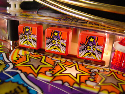 Medieval Madness Pinball Machine - PDI Target Decal Set