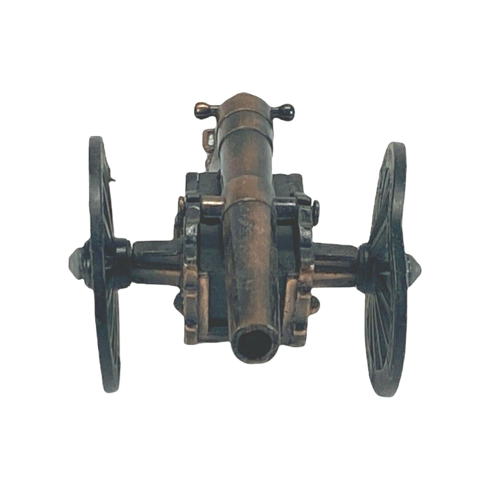 VTG Die Cast Mini Mechanical Cannon Pencil Sharpener