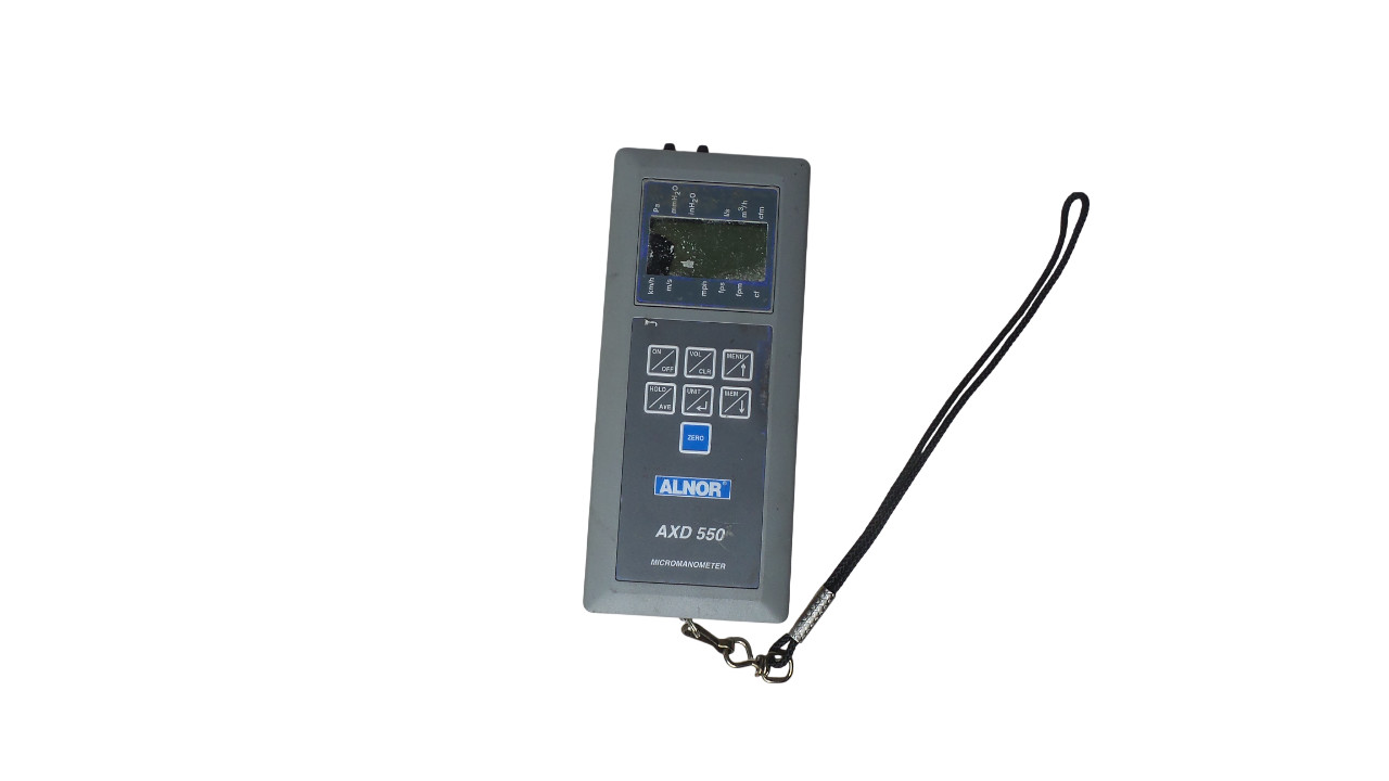 Alnor Micromanometer AXD 550