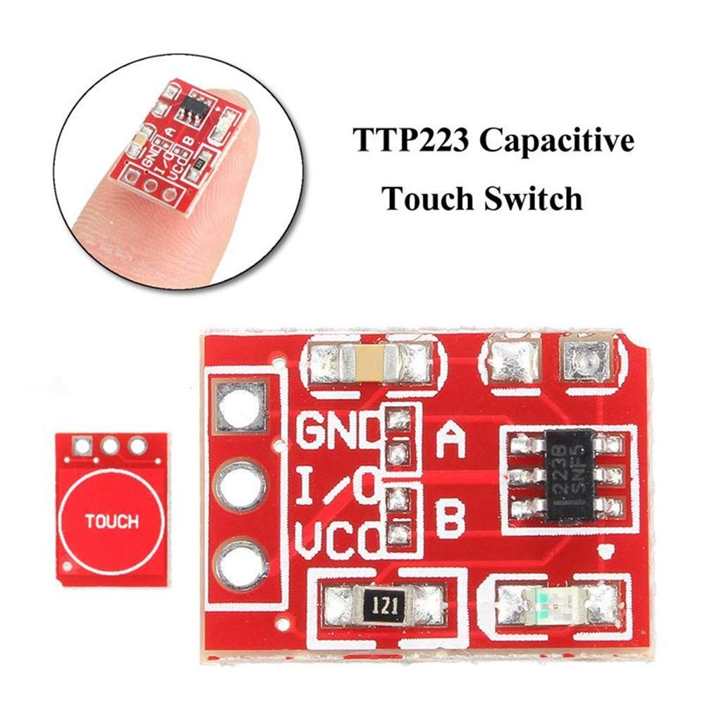 20pcs 2.55.5v Ttp223 Capacitive Touch Switch Button Selflock/nolock Module For A