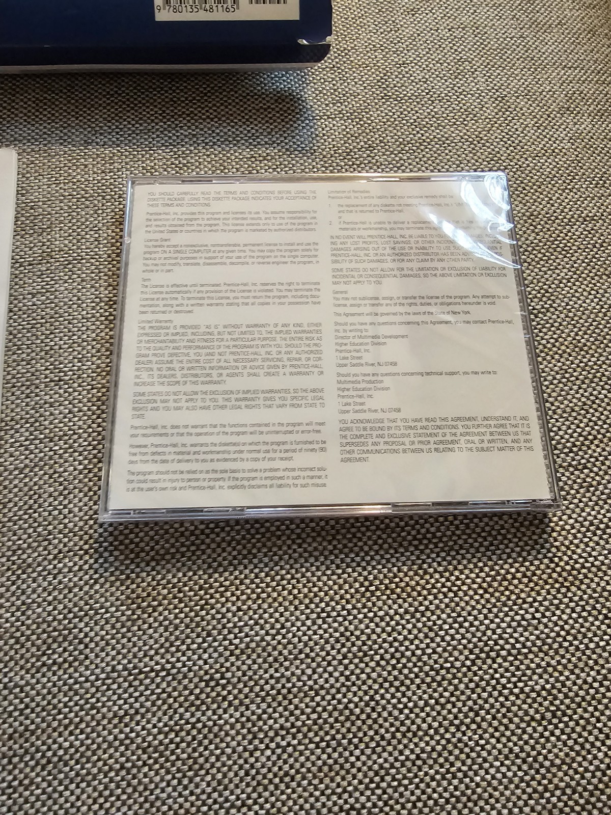 Interactive Chemistry Journey Leaning CD Opened Box