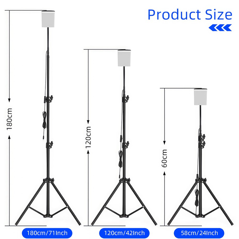 Outdoor Camping Light Super Bright LED Grill Light Work Light With Stand Tripod