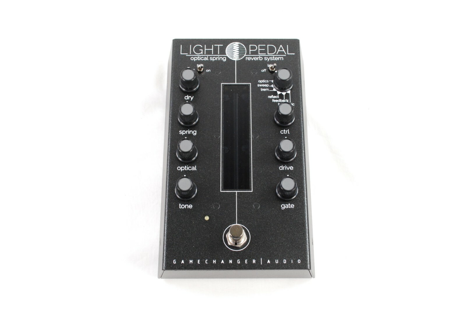 Used Gamechanger Audio Light Pedal Optical Spring Reverb Guitar Effects Pedal
