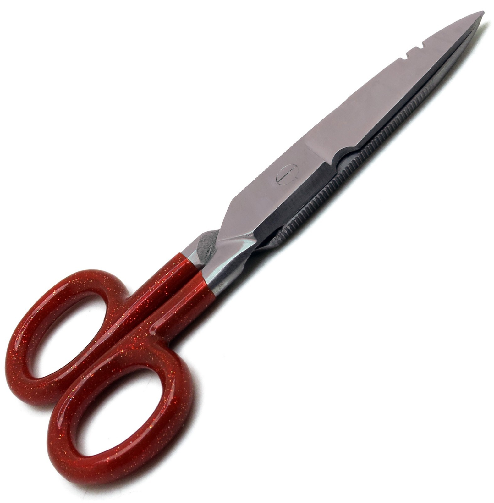 Multi-Purpose Lightweight Electrician Red Scissors 5" Cutting Stripping Wires