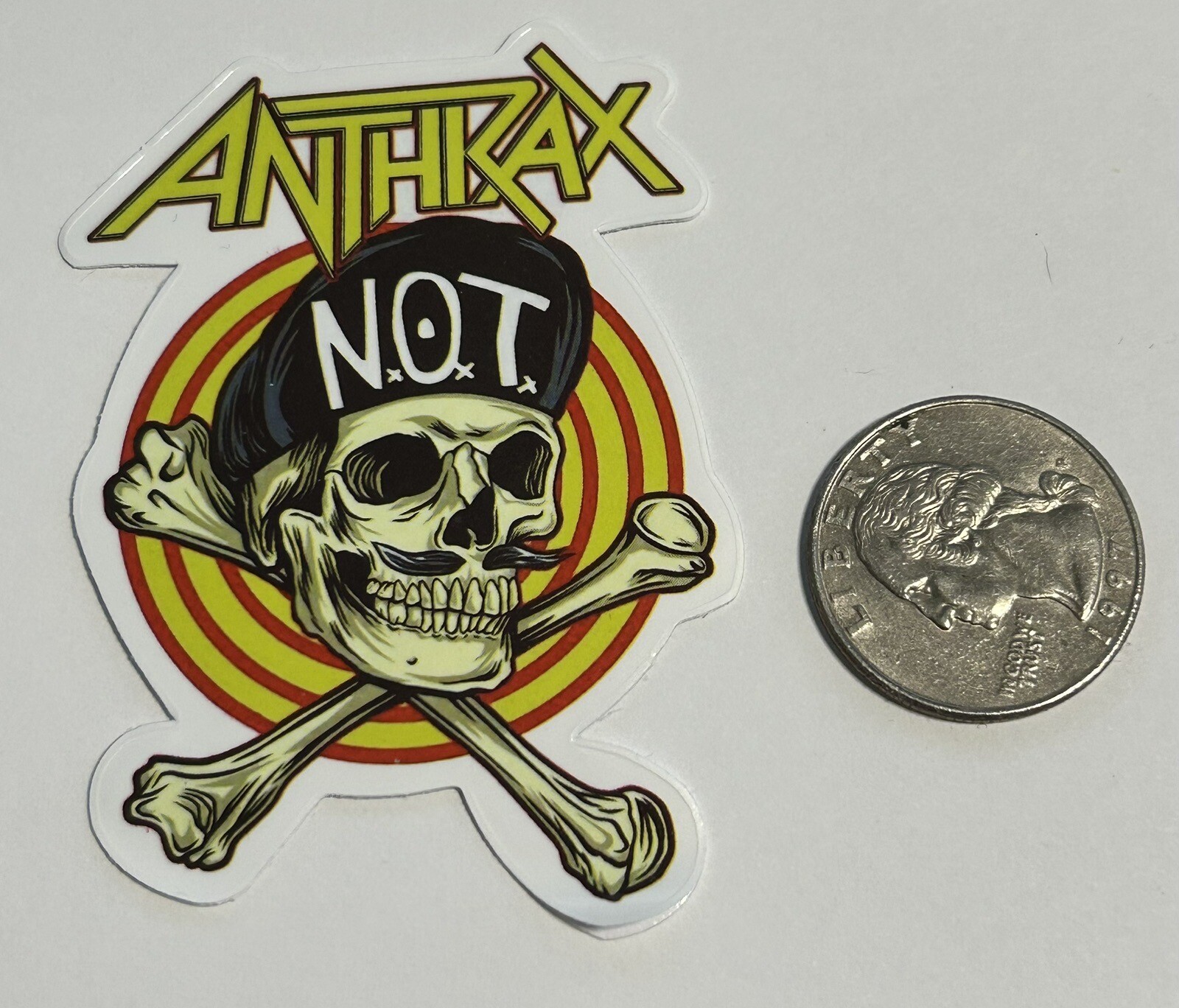 Anthrax Music Band Vinyl  Decal Sticker