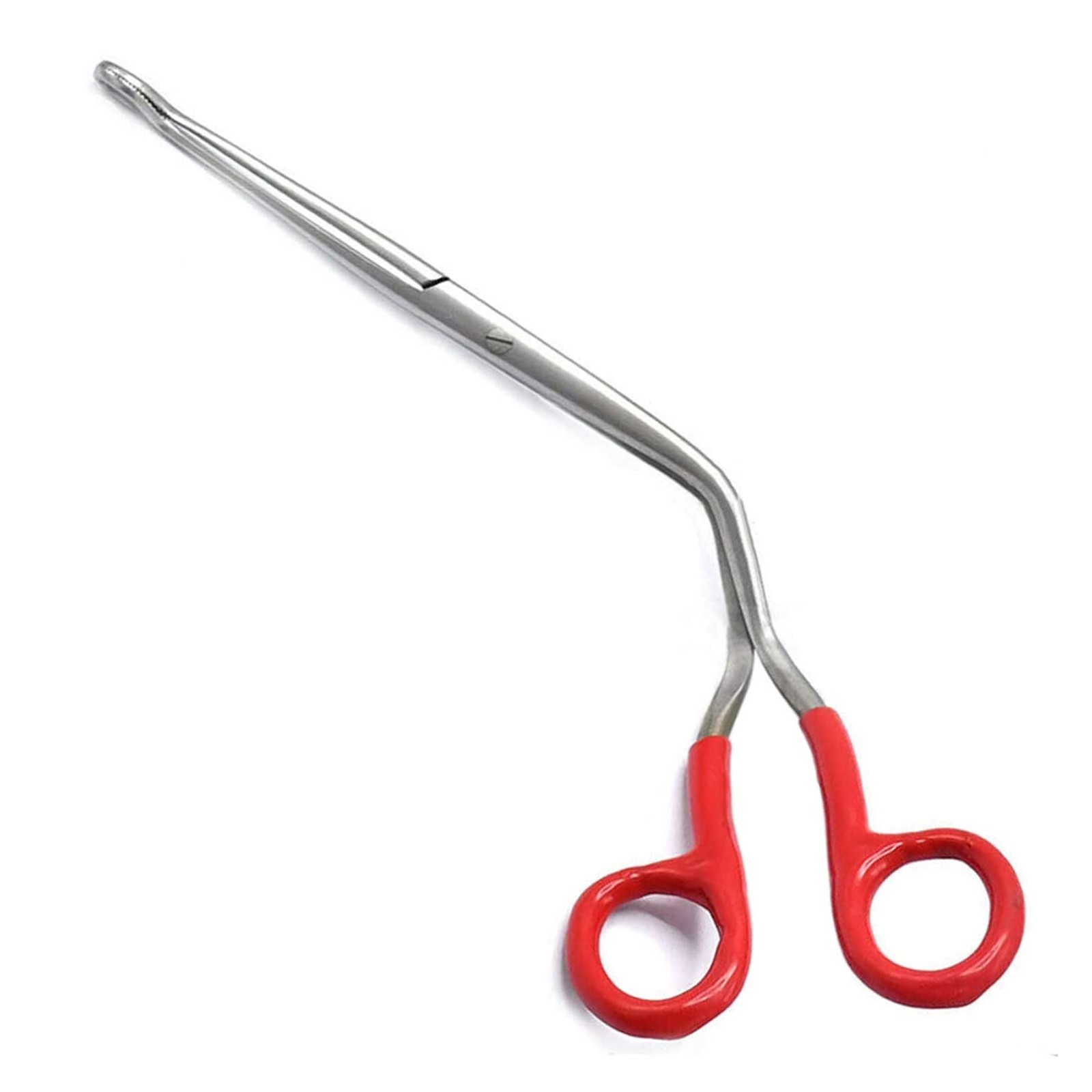 Surgical Magill Catheter Forceps 8" with PVC Red Grip Handle EMT Anesthesia