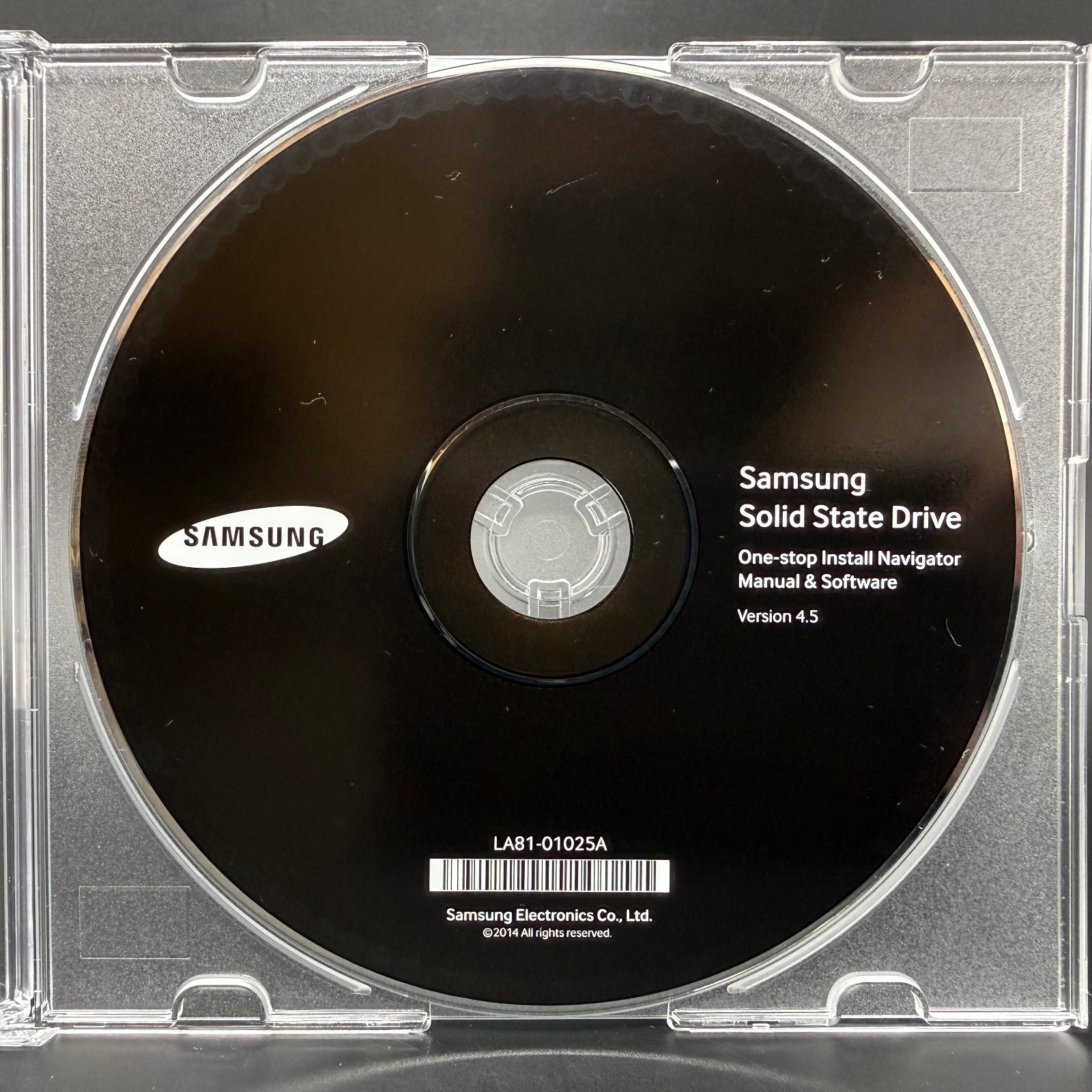 Samsung Solid State Drive Install Navigator Software Version 4.5 (PC) *DISC ONLY