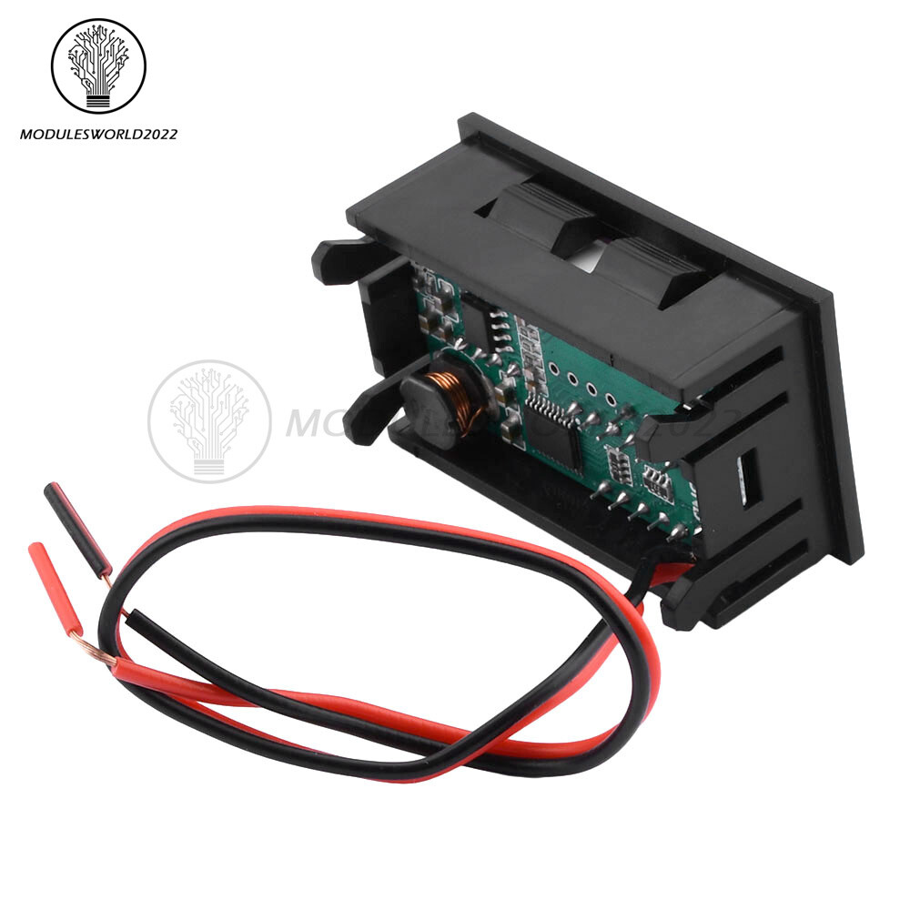 Digital Lead-acid /Li-ion Battery Capacity Voltage Meter Battery Level Indicator