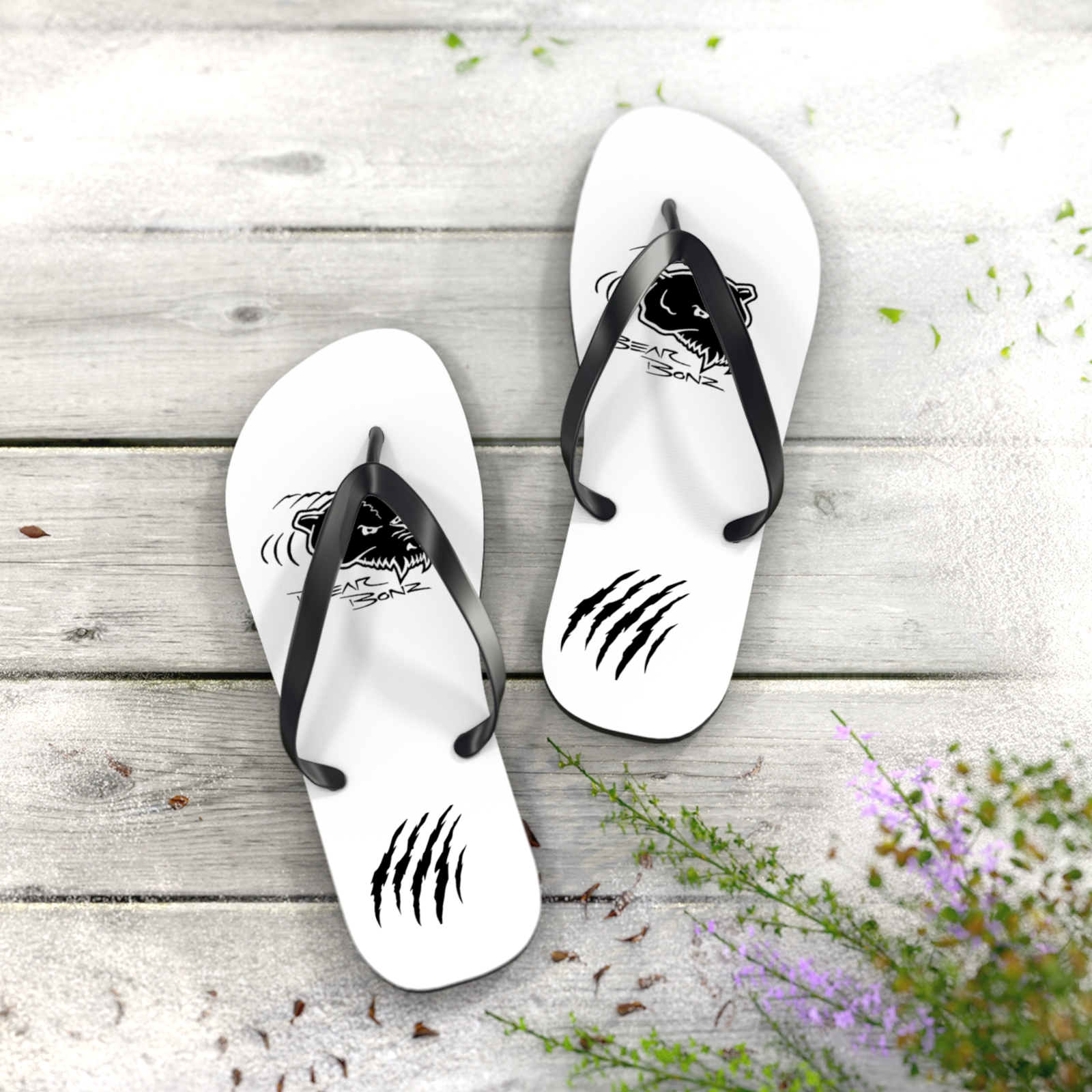 Bear Bonz Flip Flops