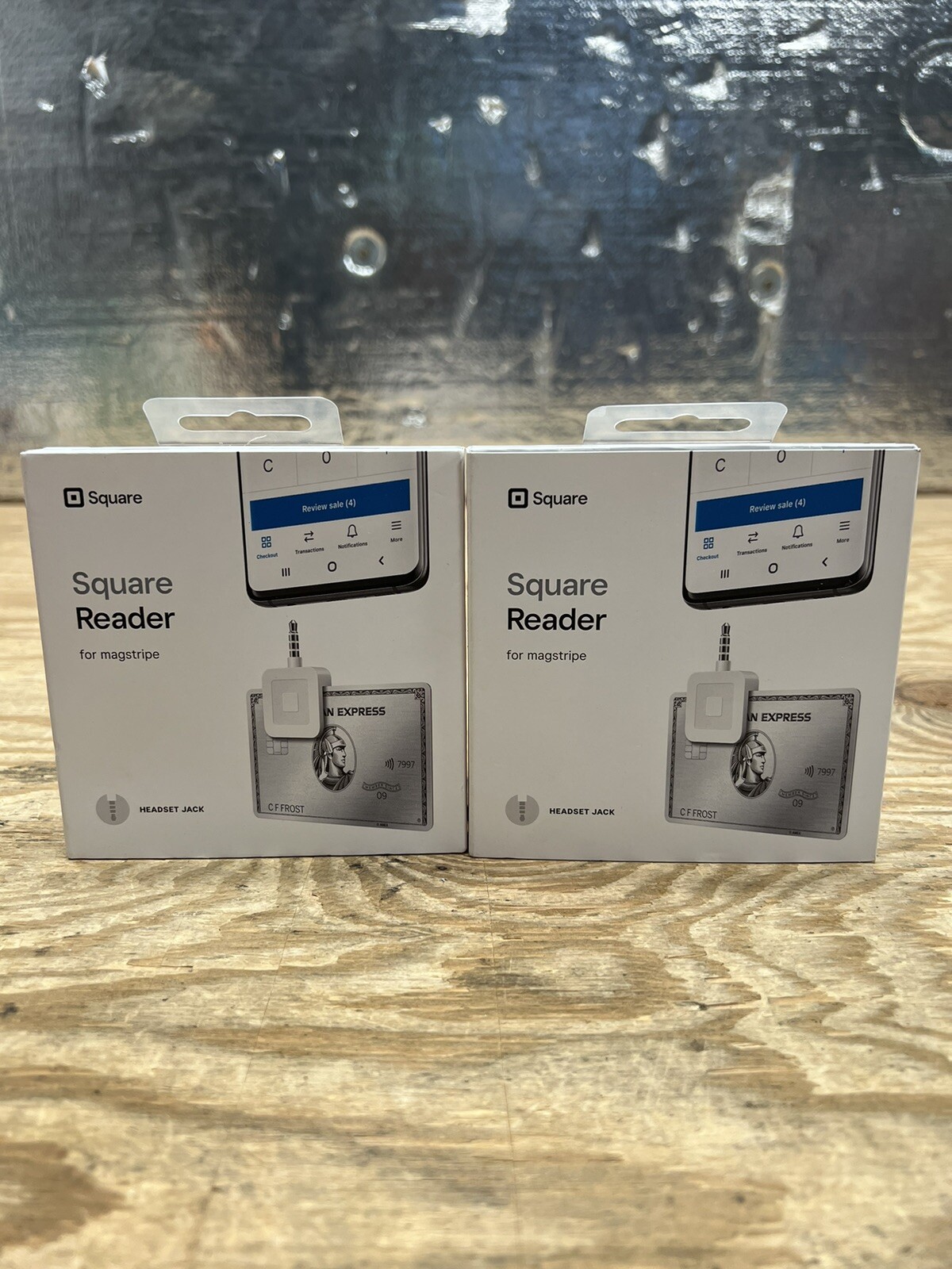 Square Credit Card Reader for iPhone, iPad and Android 2PACK