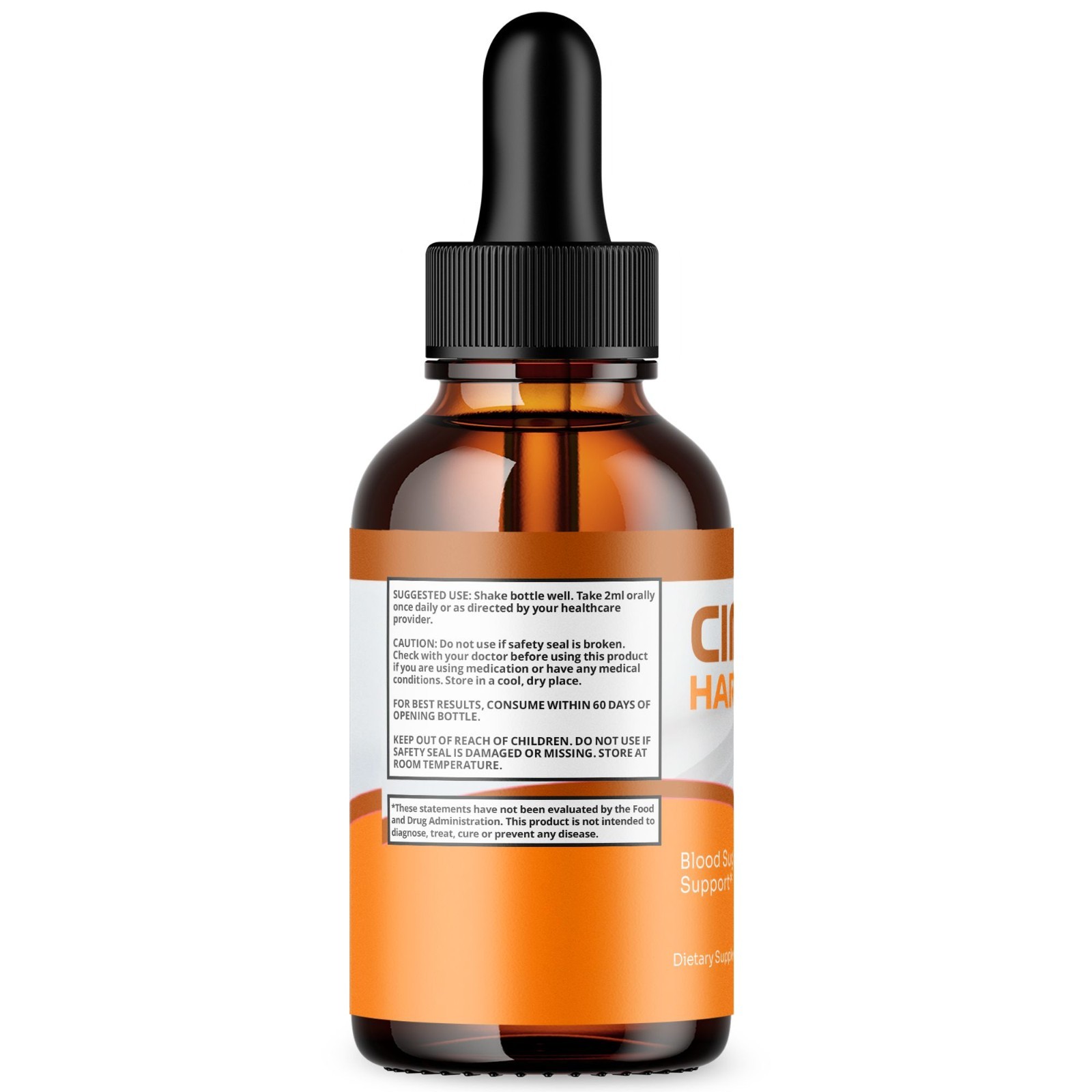 (1 Pack) Cinna Harmony Blood Support Drops CinnaHarmony Supplement 30 Servings