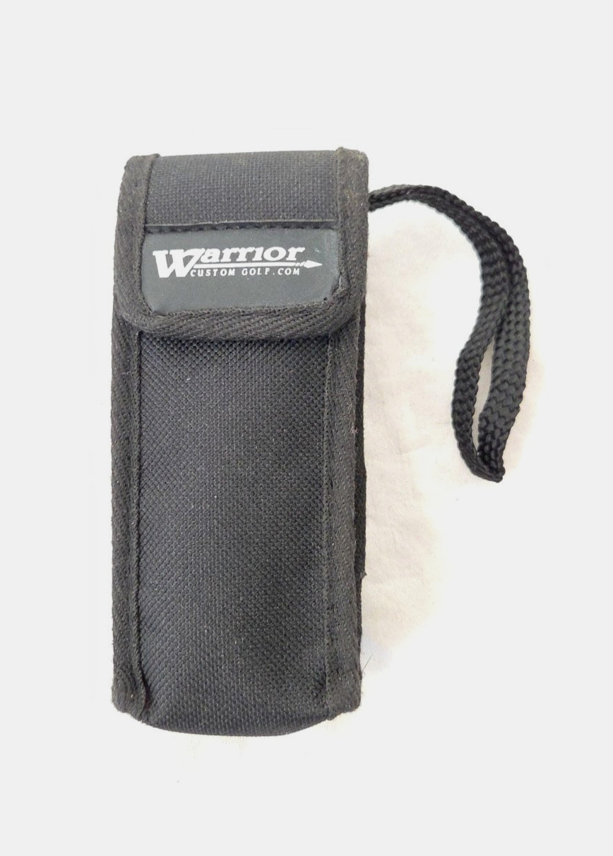 Warrior Golf Range Scope Rangefinder 10x25m + Nylon Carry Bag Wrist Strap - Mint
