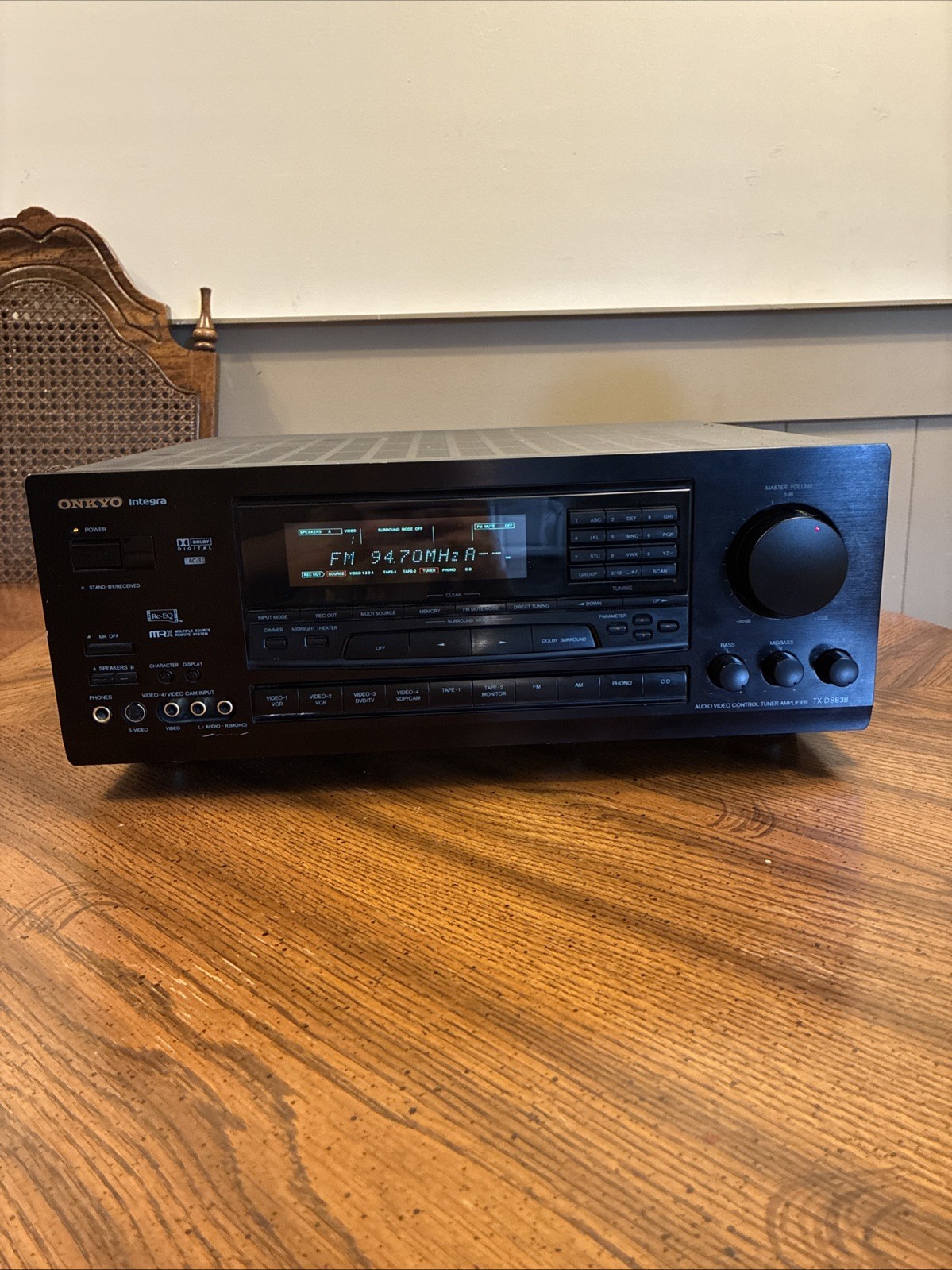 ONKYO TX-DS838 Integration Stereo Audio Receiver