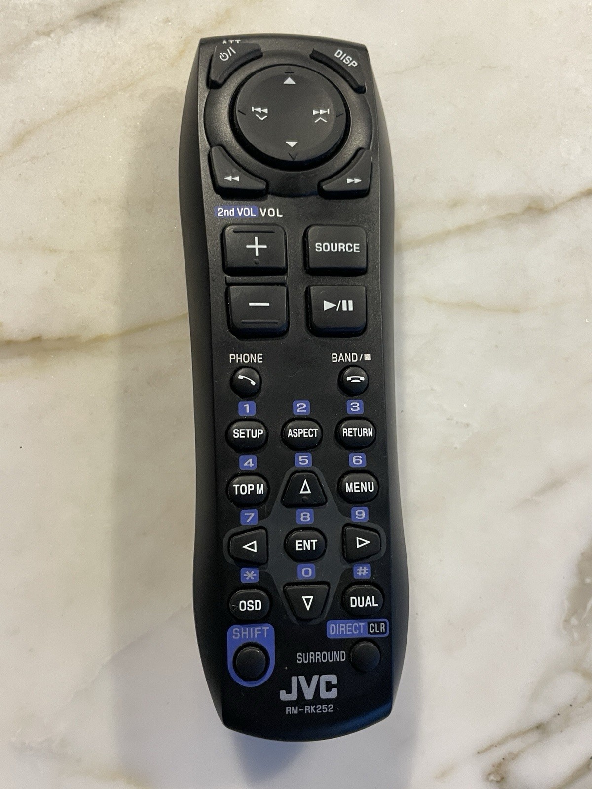JVC RM-RK252 REMOTE CONTROL JVC RM-RK252 CONTROL REMOTE JVC RM-RK252 REMOTE OEM