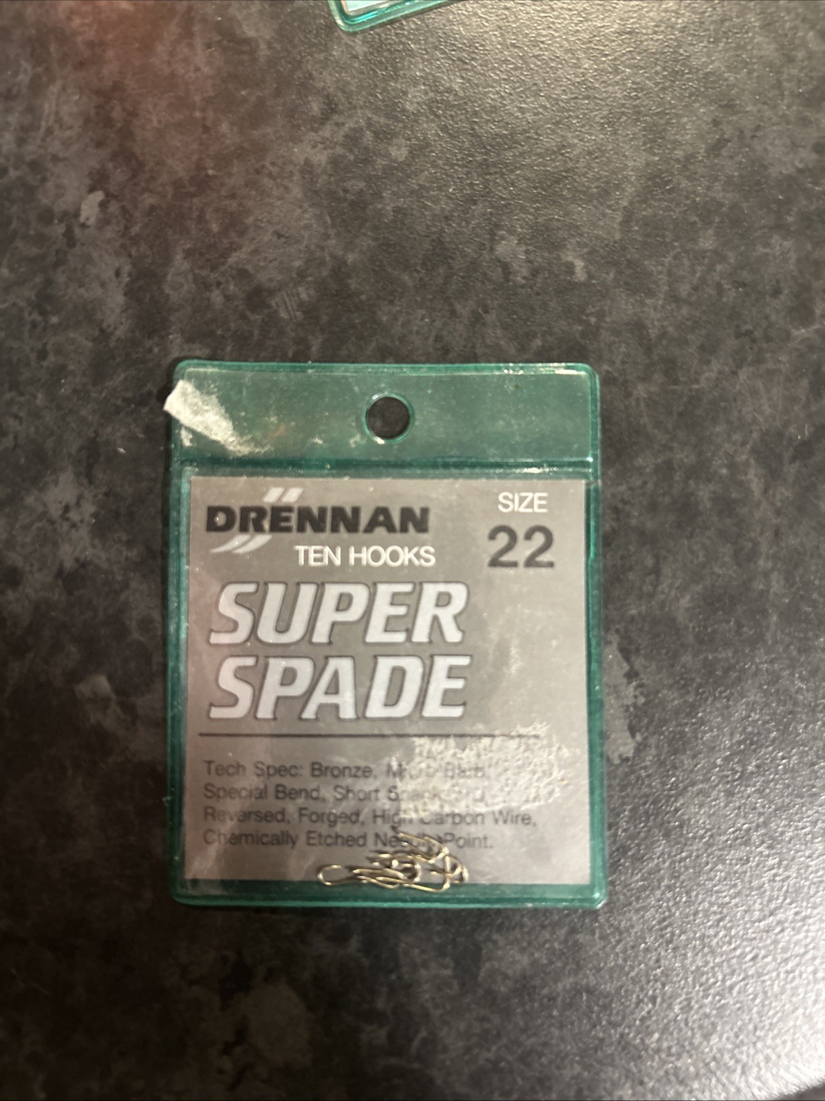 Drennan Super Spade Micro Barb Size 22 Hooks