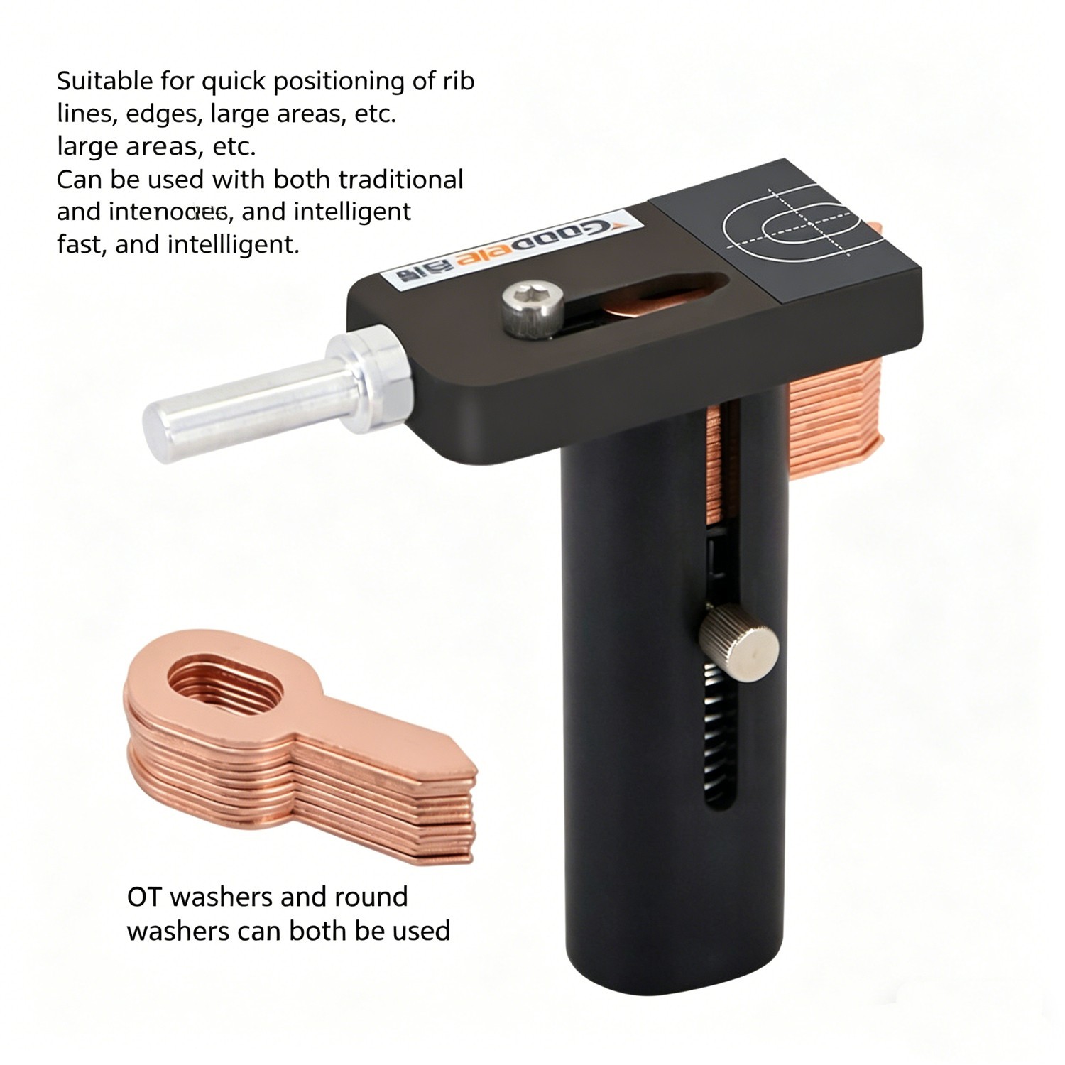 High-Efficiency Dent Puller Spot Welder Tool 50-Load OT/Round Washer Feeder