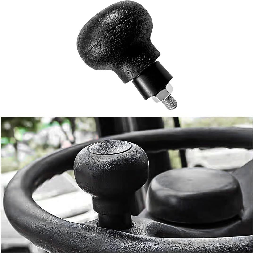 Quick Install Non-Slip Steering Wheel Spinner Knob for Enhanced Driving Control
