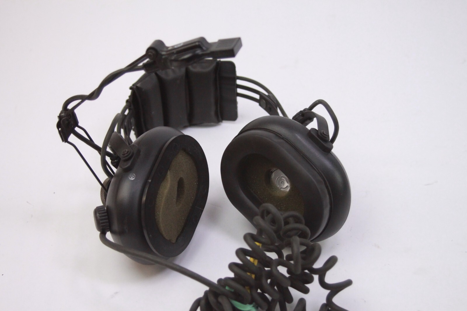 Vintage Military Aviation Adjustable Headset & Microphone M-87 /AIC