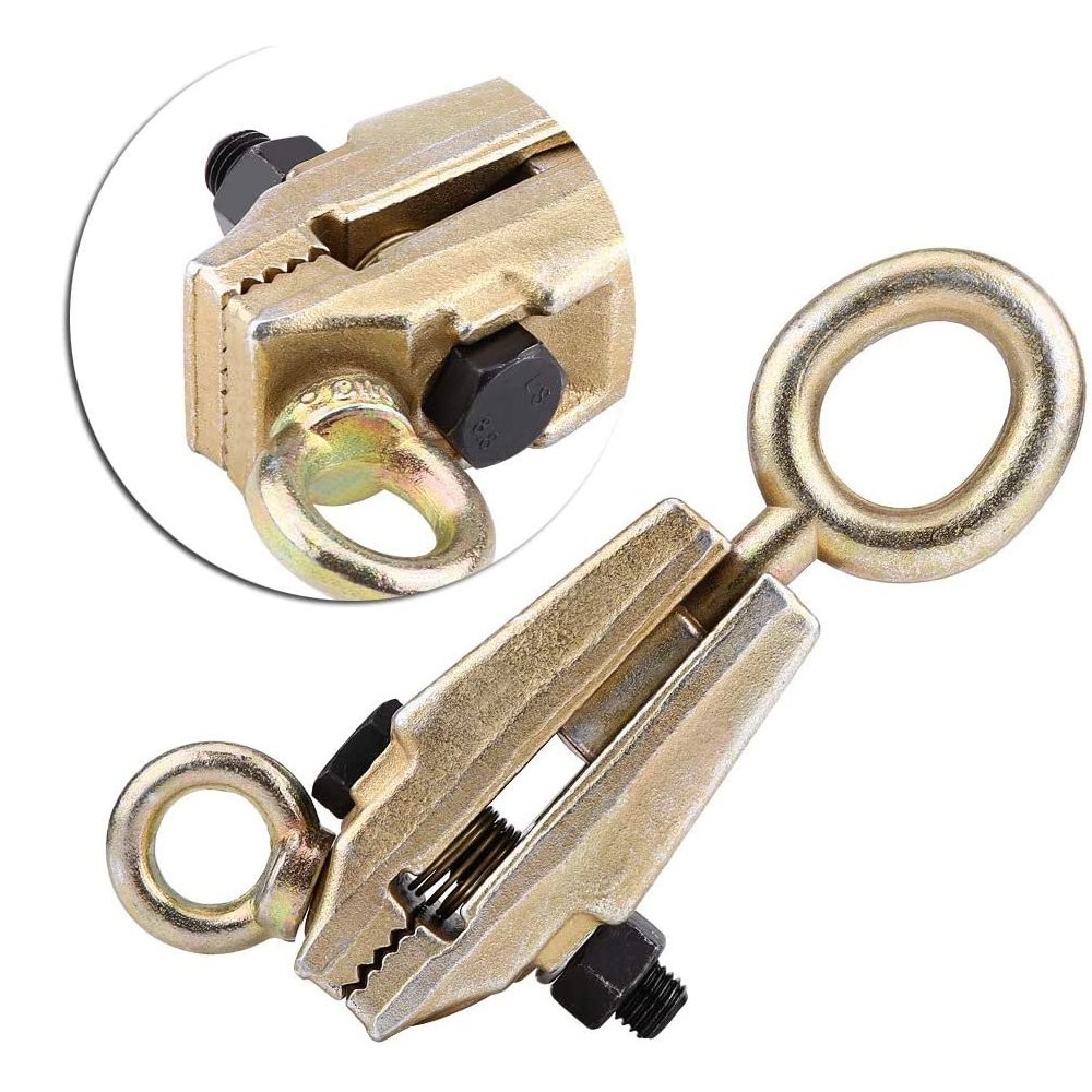 5 Ton 2 Way Auto Body Repair Tool Self-tightening Pull Clamp Frame Dent Puller