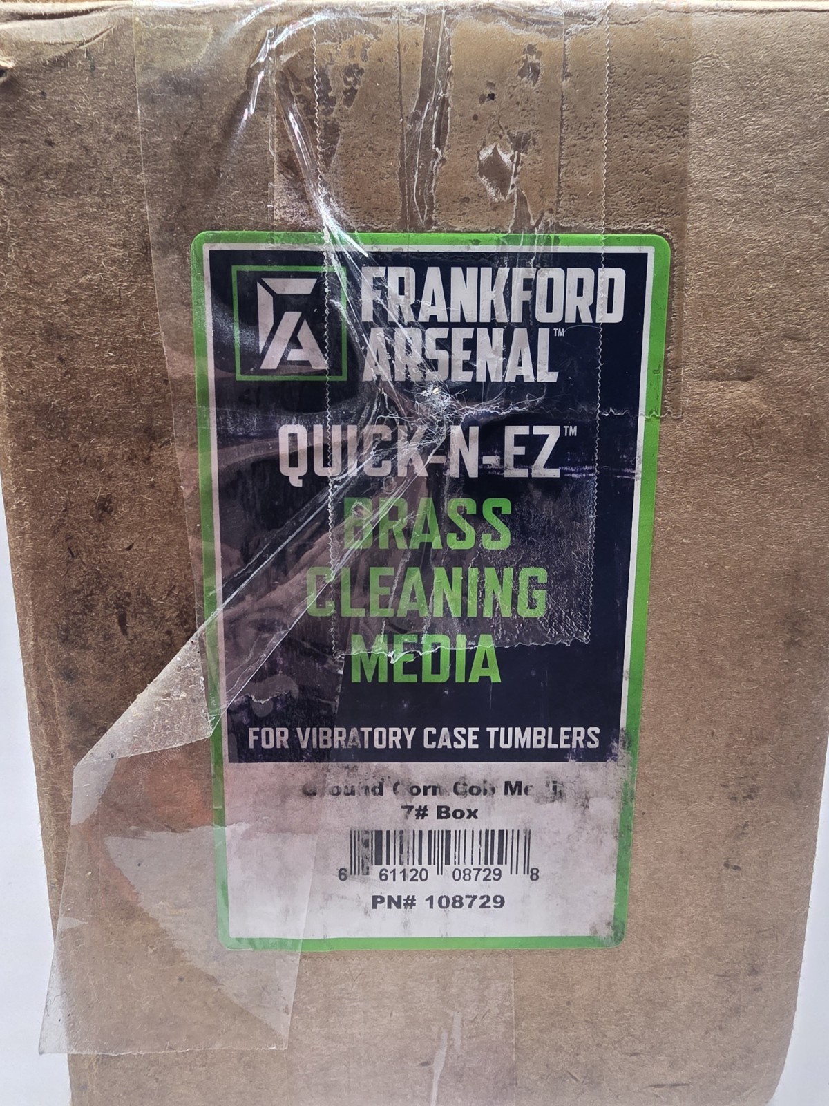 Frankford Arsenal Reloading Brass Cleaning Media Corn COB 7 LB Bag 108729