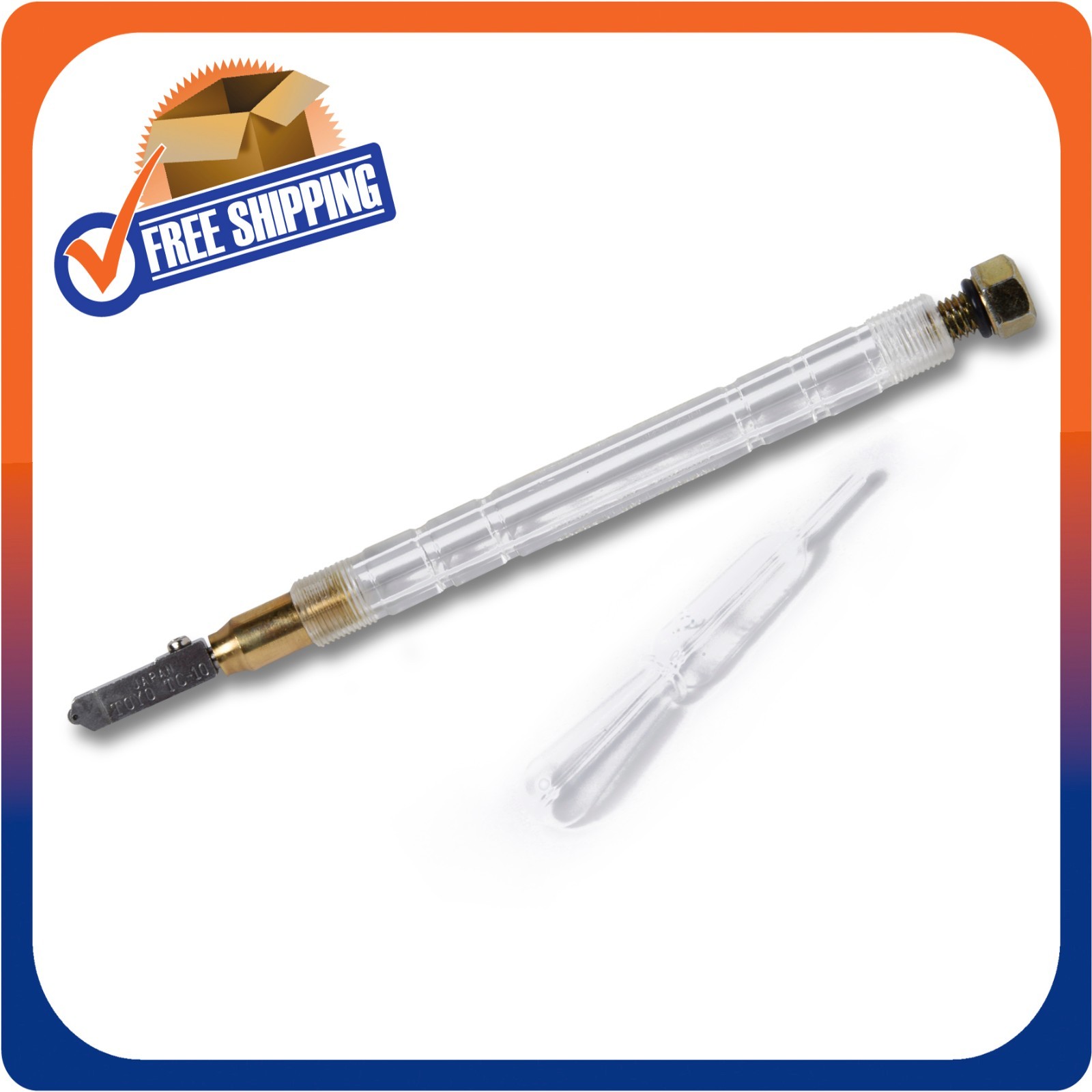 TOYO Self Oiling Glass Cutter Acrylic Supercutter® with Pattern Head - TC-10P
